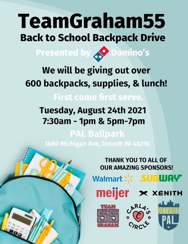 The Back To School Backpack Drive Harper Woods Schools District